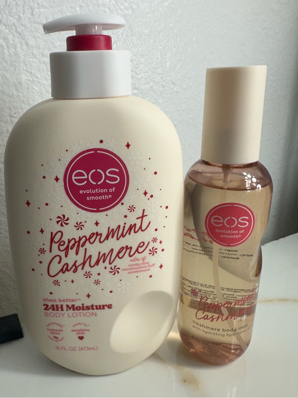 eos Peppermint Cashmere Set